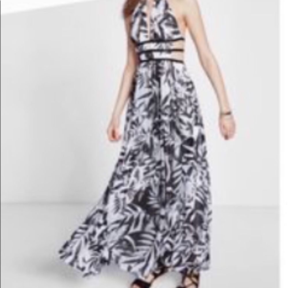 Express floral dress NWOT